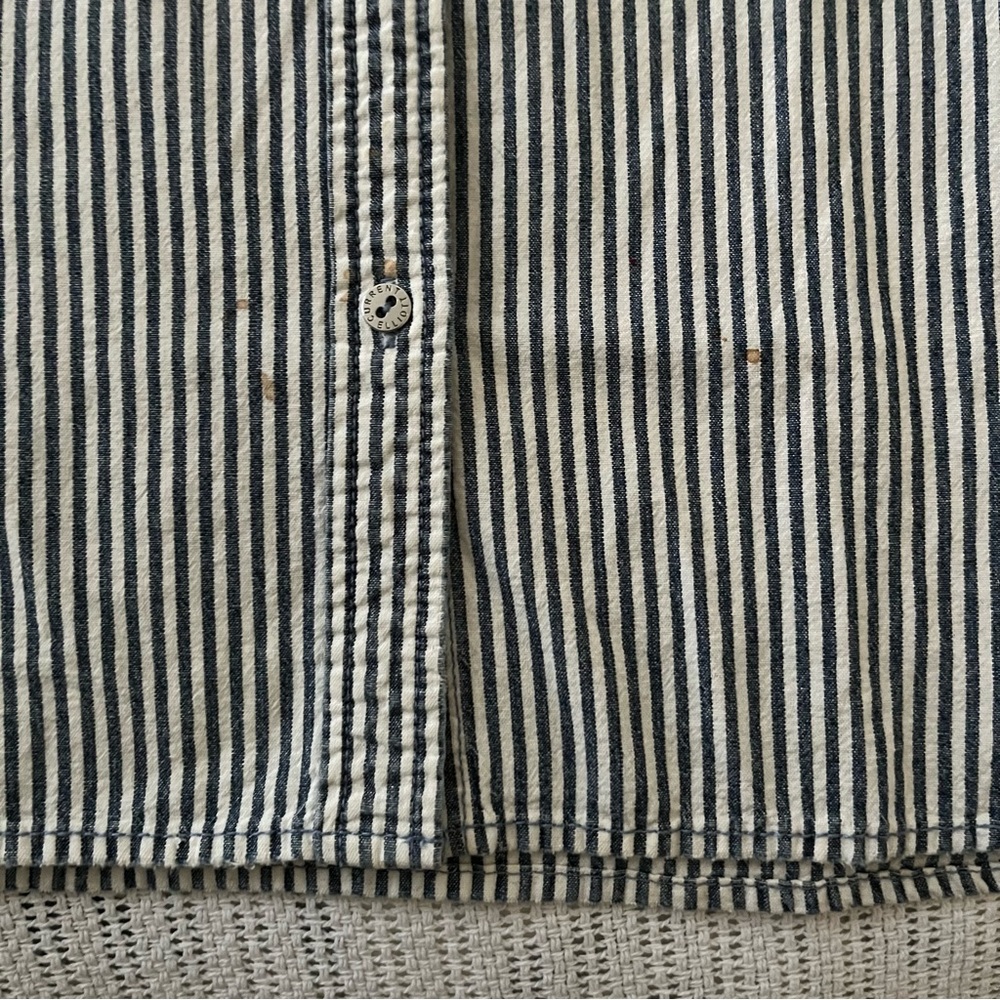 Current Elliott Striped Button Up - image 5